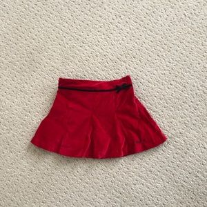 Izod velvet skirt